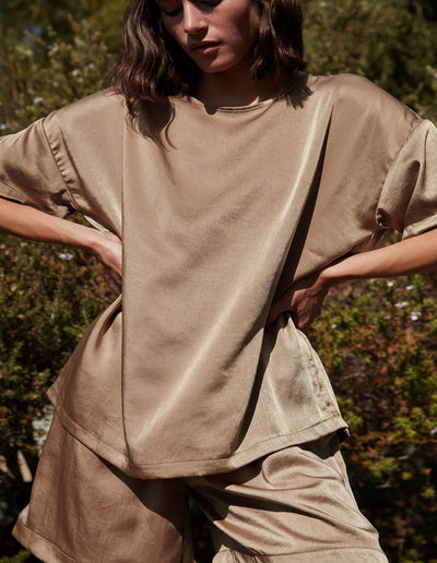 TRIBECA TEE IN ELMWOOD