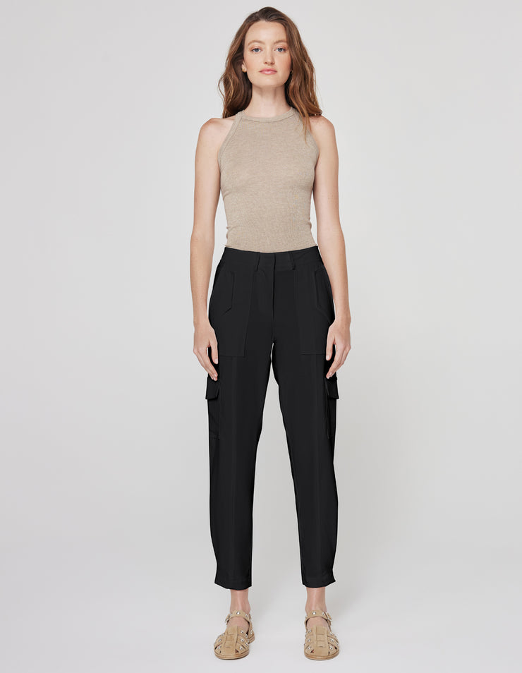 EMBER UTILITY PANT IN BLACK