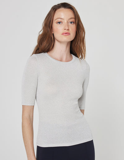 DARIEN TOP IN WHITE
