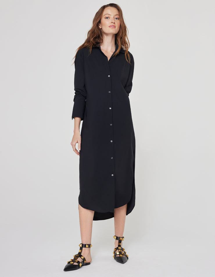 OLIVIA CONVERTIBLE SHIRT DRESS
