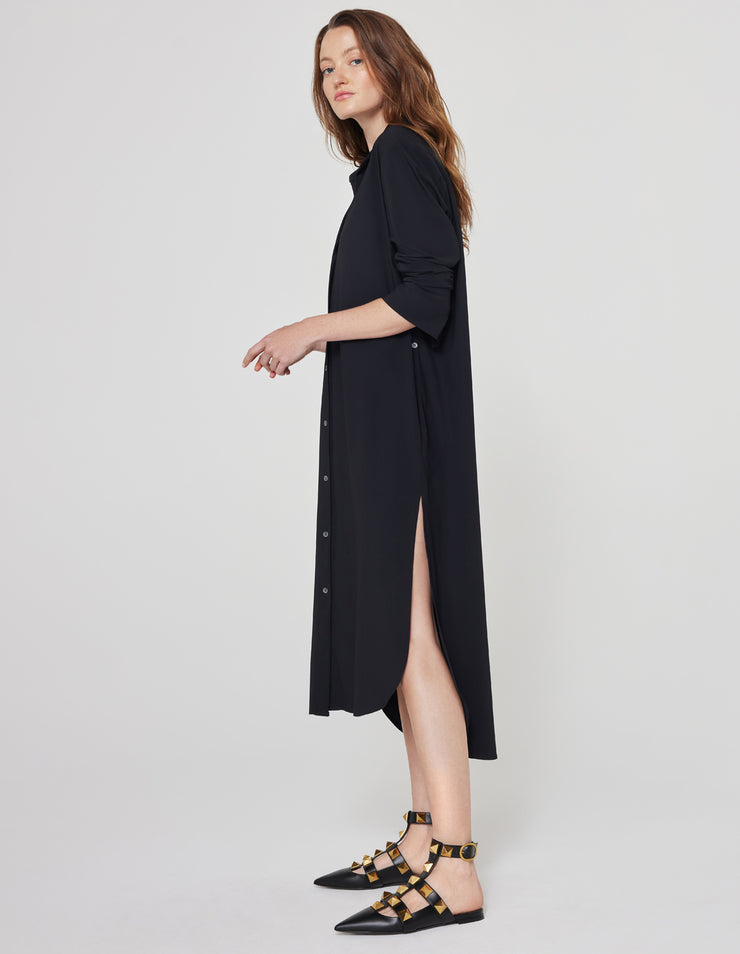 OLIVIA CONVERTIBLE SHIRT DRESS