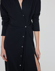 OLIVIA CONVERTIBLE SHIRT DRESS