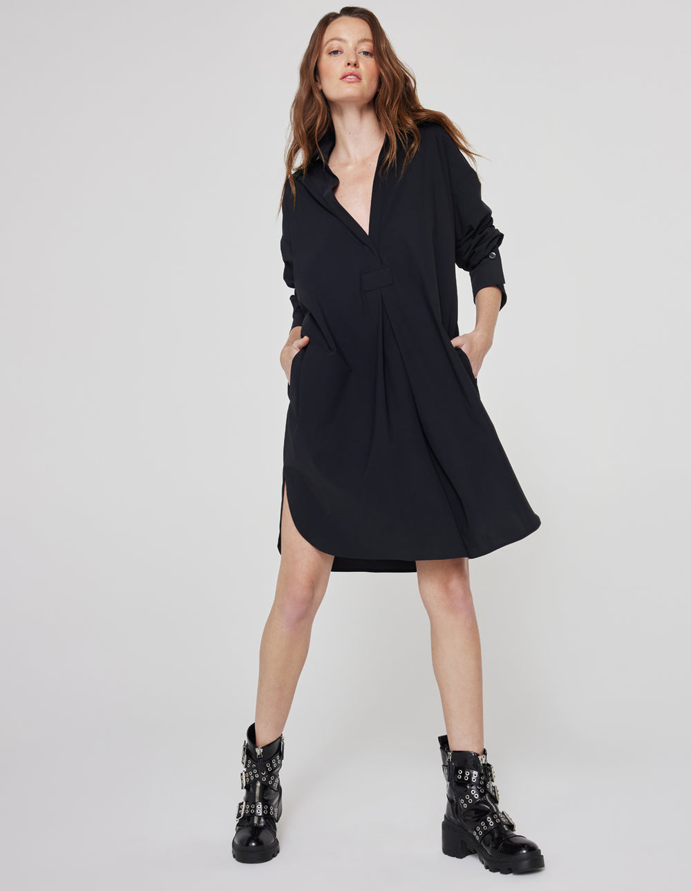 SAG HARBOR DRESS IN BLACK