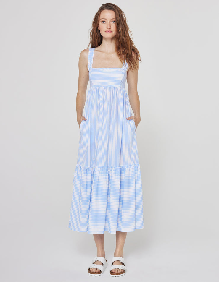 KELSEY DRESS IN STRIPE