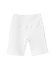 BIKER SHORTS IN WHITE