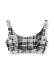 PLAID SPORTS BRA