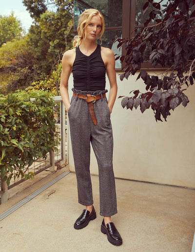 GIA PLAID 80'S PANTS