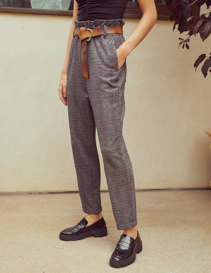 
                  
                    GIA PLAID 80'S PANTS
                  
                