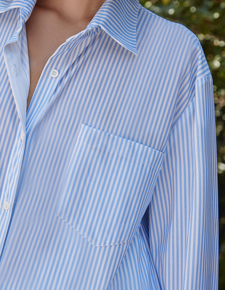 OVERSIZED SHIRT IN STRIPE