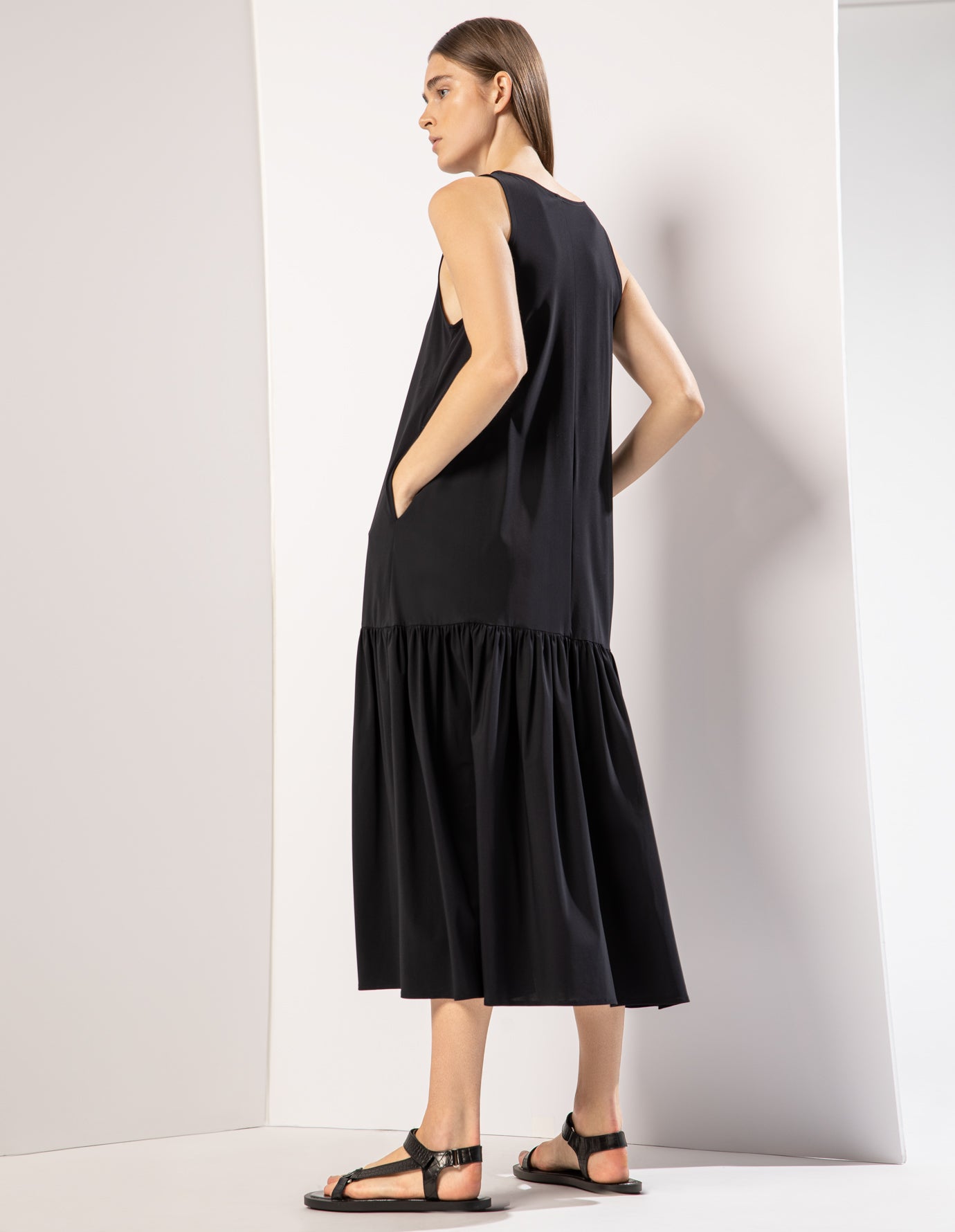 
                  
                    LIVINGSTON DRESS IN BLACK
                  
                