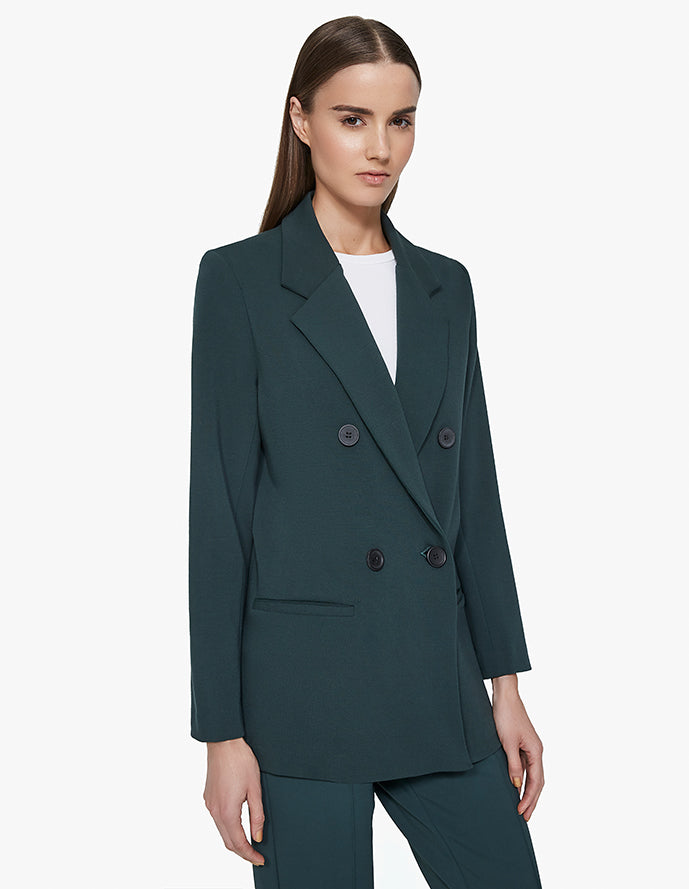 BOYFRIEND BLAZER IN GREEN