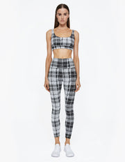 PLAID SPORTS BRA