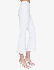 KICK FLARE PANTS IN WHITE