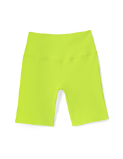 BIKER SHORTS IN LIME
