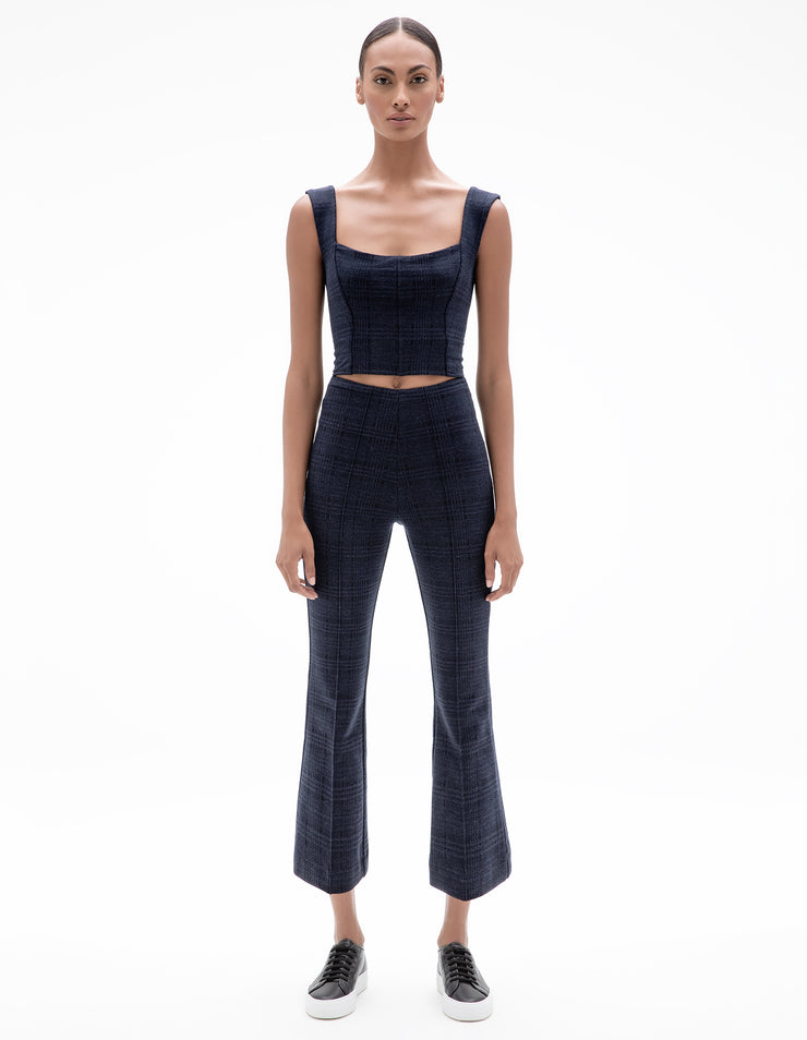 MADISON BUSTIER TOP IN NAVY – ONA by Yoon Chung