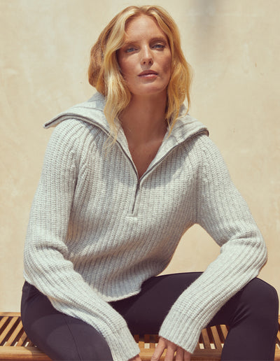 AUDREY 1/2 ZIP SWEATER