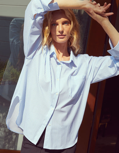 OVERSIZED SHIRT IN STRIPE